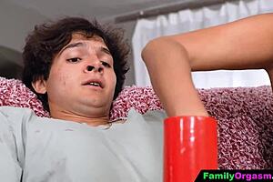 i uh i dumped my husband right on that same couch where i get all pervy with my step not-son fantasy playing out in kinky orgasmic bliss