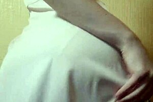 Blonde milf with huge ass licks ebony pussy in lesbian femdom scene with feet and toys!