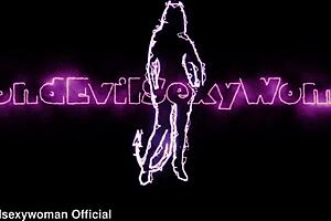 Hey, check this mature Latina in sexy dress getting horny and wet close up 😏