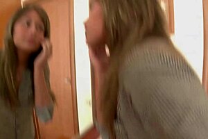 Russian Threesome Hints at Big Tits Milf Anal Fucking with Cumshot and Pussy Licking in Lingerie