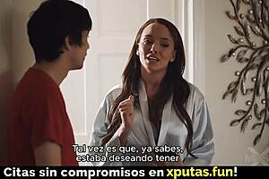 My stepmom is incredibly hot, and I desperately want to fuck her with Spanish subtitles.