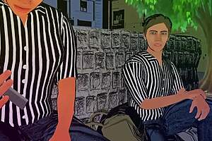 Step-Son Caught Step-Mother Masturbating In The Bathroom With Big Tits And Pussy