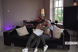 ready to watch this british guy tame a shy, newly divorced muslim woman?