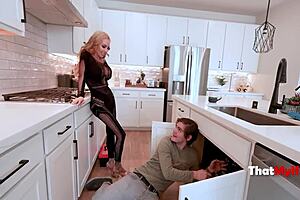 I Feel So Betrayed Yet Excited As Busty Blonde Danae Mari Cheats With Blue Collar Guy For Titty Fuck