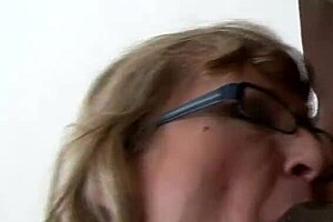 Chunky step mom granny takes big black cock in anal with lingerie and heels 😈