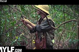 uh i went a million years without sex until domination led to amazon position with tall redhead babe