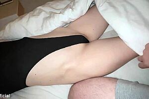 I said 5 4 3 2 1 and now my tight pussy isn't virgin anymore