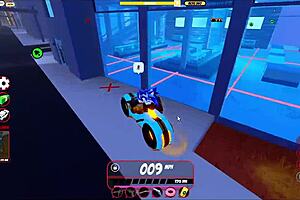 Cop giving blowjob during Roblox Jailbreak gameplay session 😏 Who knew police action could get this steamy?