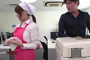 So Denise Anders, the muscle mommy, takes on that big black cock with blowjob and licking in pov. She gets covered in cum as the slutty interracial lover.