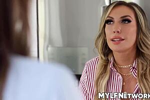 Will Hot Milfs Desiree Dulce And Mia James Really Deflower Their Stepsons?