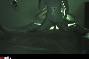 Hidden camera in room captures lover eating me in the dark