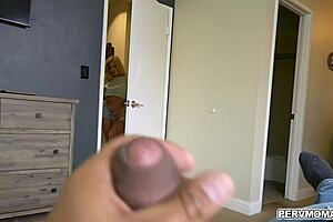 Savanna Bond Gets Down and Dirty Sucking Tony Profanes Cock While Helping Him Jerk Off - Intense!