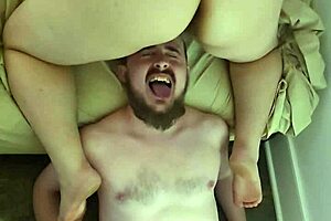 Premature Creampie In Big Ass Doggystyle Amateur Couple. Femdom Cleanup With Liquid Lunch Blooper.