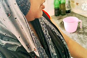 Indian bhabhi ki chudai with big tits milf sucking big cock and getting fucked hard in homemade amateur video