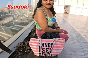 We went out to eat and she paid for everything, pulling the mouth eats ass pays trick, but I ended up being the one giving ass as she fucked me hard