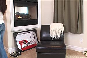 i love when my tight ass hole gets pounded hard in anal action as a milf maid