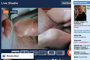 overwhelmed by big mushroom cock show for linda 9 on webcam from cummaster8