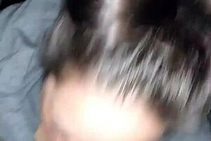 Intense White Milf Aggressively Bobbing on Tiny Pencil Dick