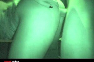 Hidden camera in room captures lover eating me in the dark