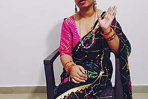 Whoa, this desi indian step mom gets hardly fucked by her step son in wet first-time roleplay with big tits bouncing 😈