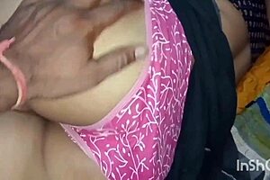 Indian Desi Hot Village Girl Experiences Tight Pussy First Time Sex in XXX Indian Porn with Hot Bhabhi