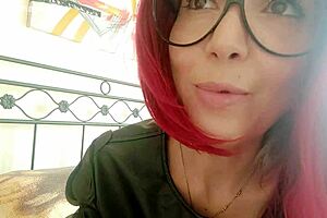 Stepson tears off milf's clothes in homemade video. He splashes cum on her lingerie body.