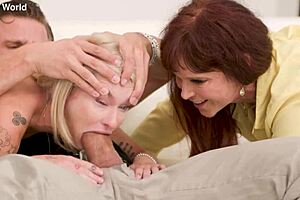 uh, butt plug babes syren de mer and emma rosie dive into taboo threesome with anal double penetration, deepthroat gagging, cowgirl riding, cum on ass, ya know?