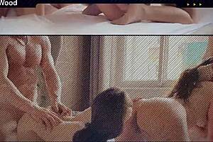 Big ass latina swap with huge euro cock Maximo Garcia Tru Kait Ariana Van X