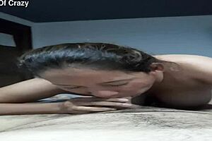 Madura venezolana hace mamada extrema con masaje oral y traga cum andy z 94