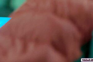 Nerd Babe Scissoring Intensely with Lesbian BFF in Hairy Fantasy