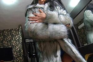 milfycalla shares fetish compilation of blowjobs and rough sex in sexy fur coats for preview