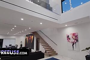 I Feel So Emotional as Hot Stepmommy Bangs Stepson Daily and Shares His Big Cock with Roommate in FFM