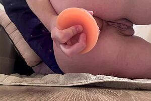 Hey check out italian big tits milf artemisia love in hot solo anal session stretching her asshole with dildo toys