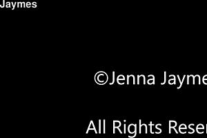 Jenna jaymes teases in shorts while playing to the camera