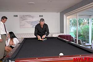 Bombastic Secretary Gets Double Penetrated By Bosses!