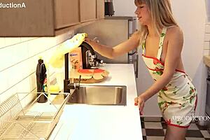 Sniffing Licking Squirting Farting Stepmom And Her Step Daughter In Lesbian Fetish With Feet And Armpit Play