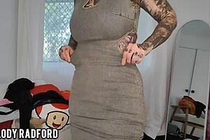 Sheer Shein Try-On Haul With Curvy Milf In Bedroom