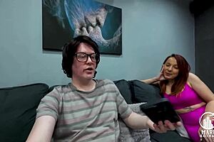 Nerd pervert, join Marie Scarlett and Tilly Jackson in bbgg fun