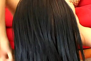 brunette slut lindsay kay have a gang bang with milf anal blowjob cumshot facial lingerie fishnets pantyhose 👠