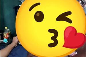 oh god, i cant believe how wet and sloppy this blowjob from darkchocolatebarbie is... gagging on that big black cock, swallowing every drop, mmm