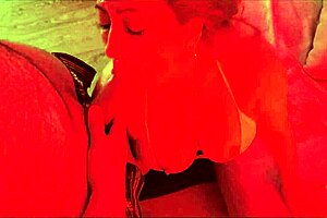 i'm that latina milf under red light suckin balls spittin on dick givin handjob gettin huge facial cumshot