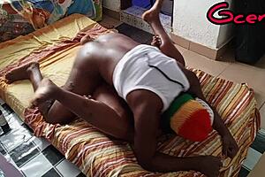 Homemade couple dives into romantic missionary sex with wet pussy moans and tight passionate thrusts