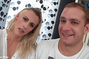 Why does blonde milf Brittany Bardot crave anal so much in front of her cuck? DTW2811