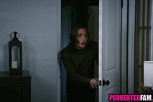 Oh man, step aunt Alexa Payne caught him stealing her underwear and it turned rough with hardcore POV doggystyle! 😈🔥