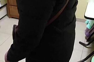 Venezuelan employee flirts with boss in homemade mature setup