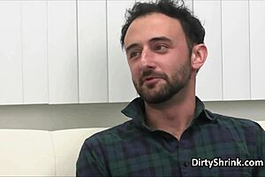 Cougar shrink drops sexy bodysuit for threesome with teen patient and doctor in hospital