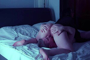 Perverted paramour licks his milf's pussy sensually until she cums hard in close-up