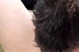 Watch Out! This European Milf Craves Cock So Much She Goes Wild in a Public Garden!