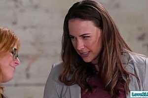 In a sensual encounter, the milf uses anal toys to pleasure the redhead with deep ass licking.