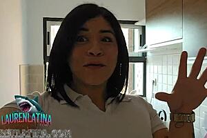 This mature Venezuelan woman invited me for a threesome with her lesbian friend, riding in cowgirl style.